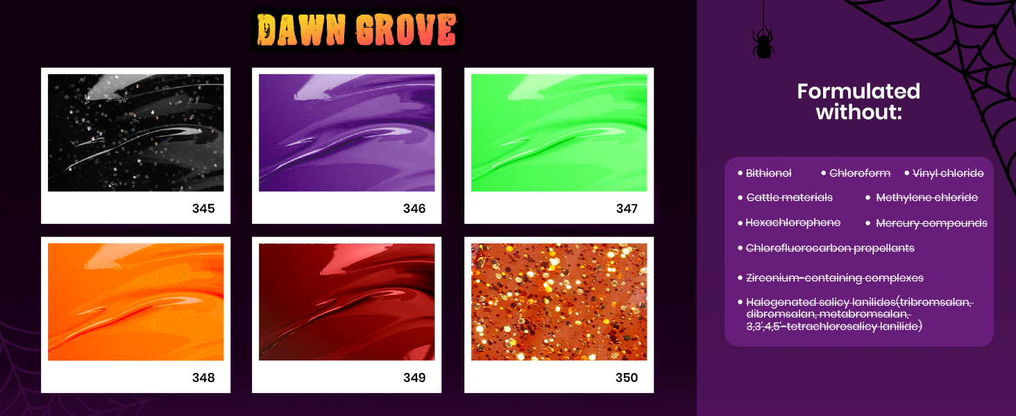 Hocus Pocus gel nail polish