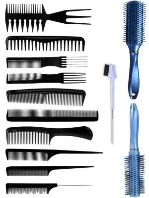 13pc PROFESSIONAL HAIR & COMB SET