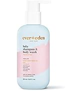 Evereden Baby Shampoo and Body Wash 8.5 fl oz. | Clean and Natural Baby Care | Non-toxic and Frag...