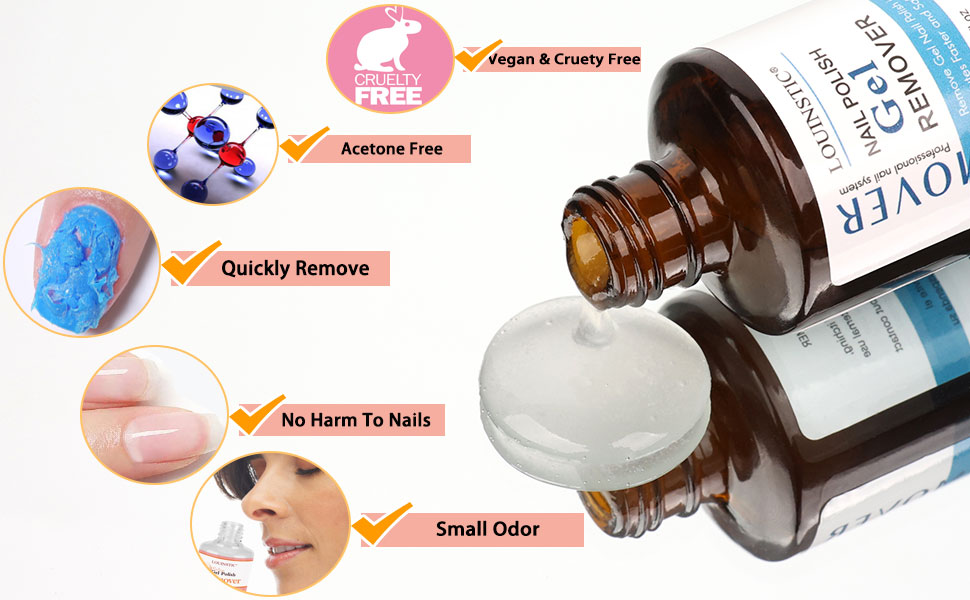 removedor de esmalte gel