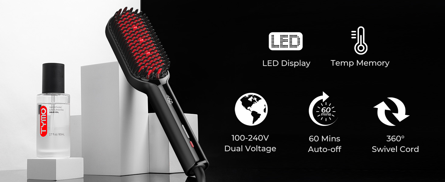 hair straightener dual voltage