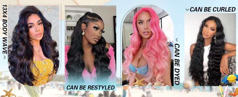 body wave lace frontal