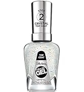 Sally Hansen Miracle Gel, Crystal Top Coat, Long Lasting, Gel-Like Formula, No UV Lamp Needed, C...