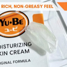 Yu-Be Moisturizing Sin Cream has a rich, non-greasy texture and feel