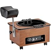 Pibbs Portable Footsie Bath Pedicure Spa for Salons and Spas, Model DG103, Includes Rolling Base,...