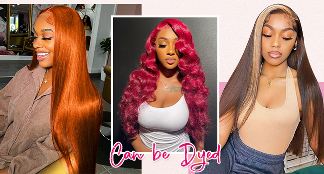 can be dyed wig