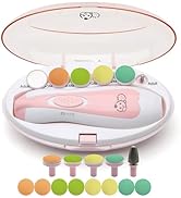 Baby Nail Trimmer 21 in 1, Usage Labeled Case & 13 Extra Replacement Tools, Royal Angels Baby Ele...