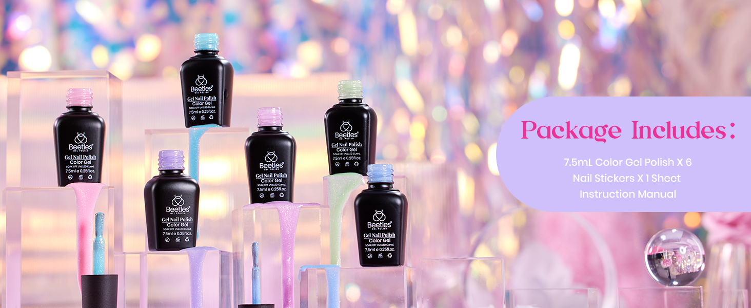Beetles gel nail polish kit