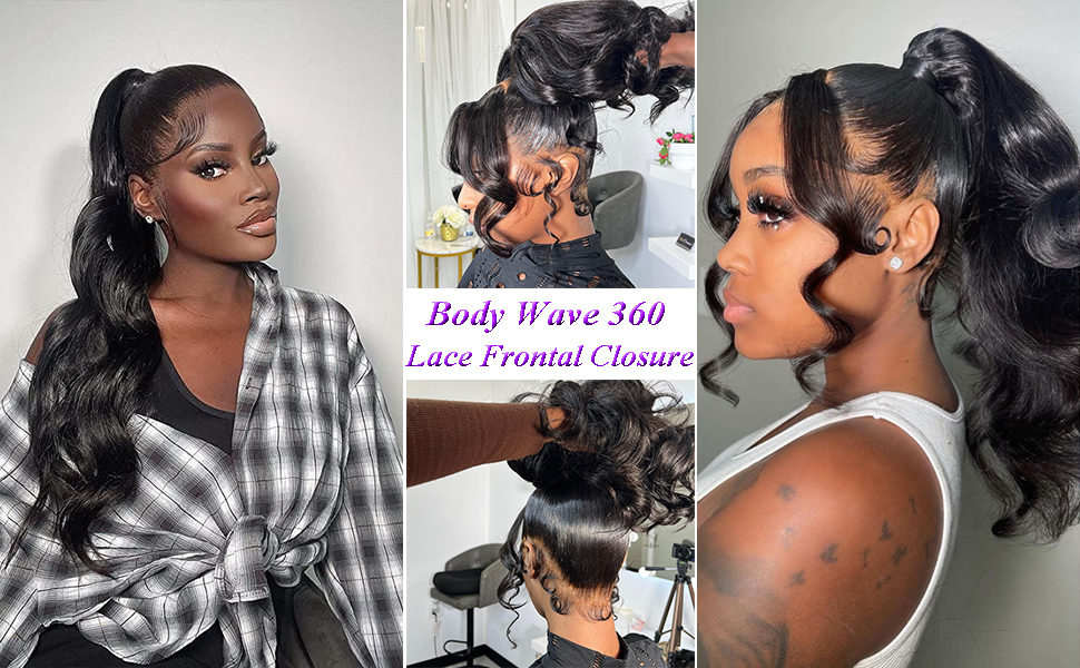 360 lace closure