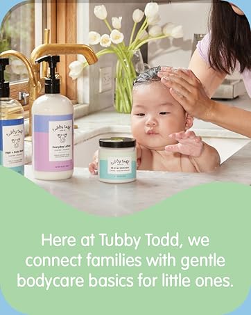 Here at Tubby Todd, we connect families with gentle bodycare for little ones.