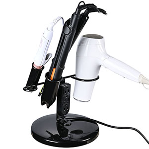Tabletop Blow Dryer & Hair Iron Holder
