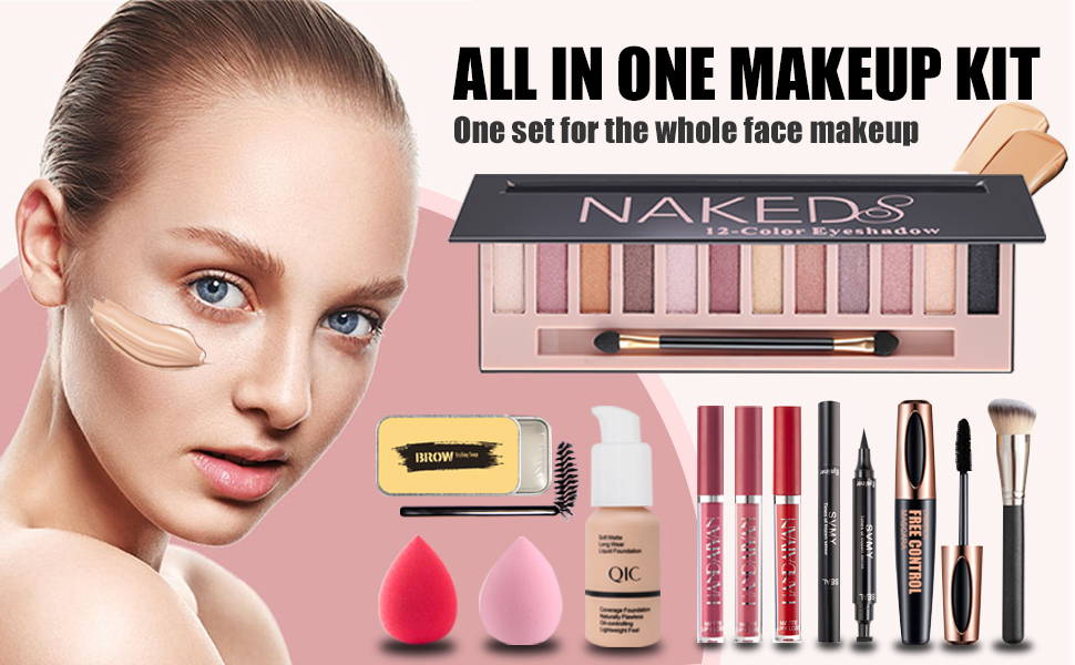 all in one makeup kit