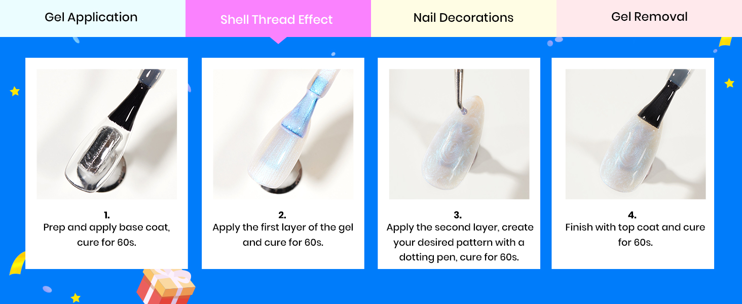 Gel Nail Polish KIt with UV light