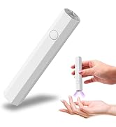 Ideal Swan Mini UV Light for Nails - Handheld Nail Lamp with Spotlight Bead Portable Mini Nail Dryer
