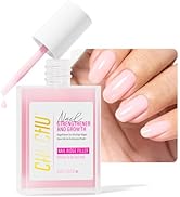 Nail Strengthener for Women: 8 in 1 Natural Nail Hardener Extra Strong and Growth - Pink Nail Pol...