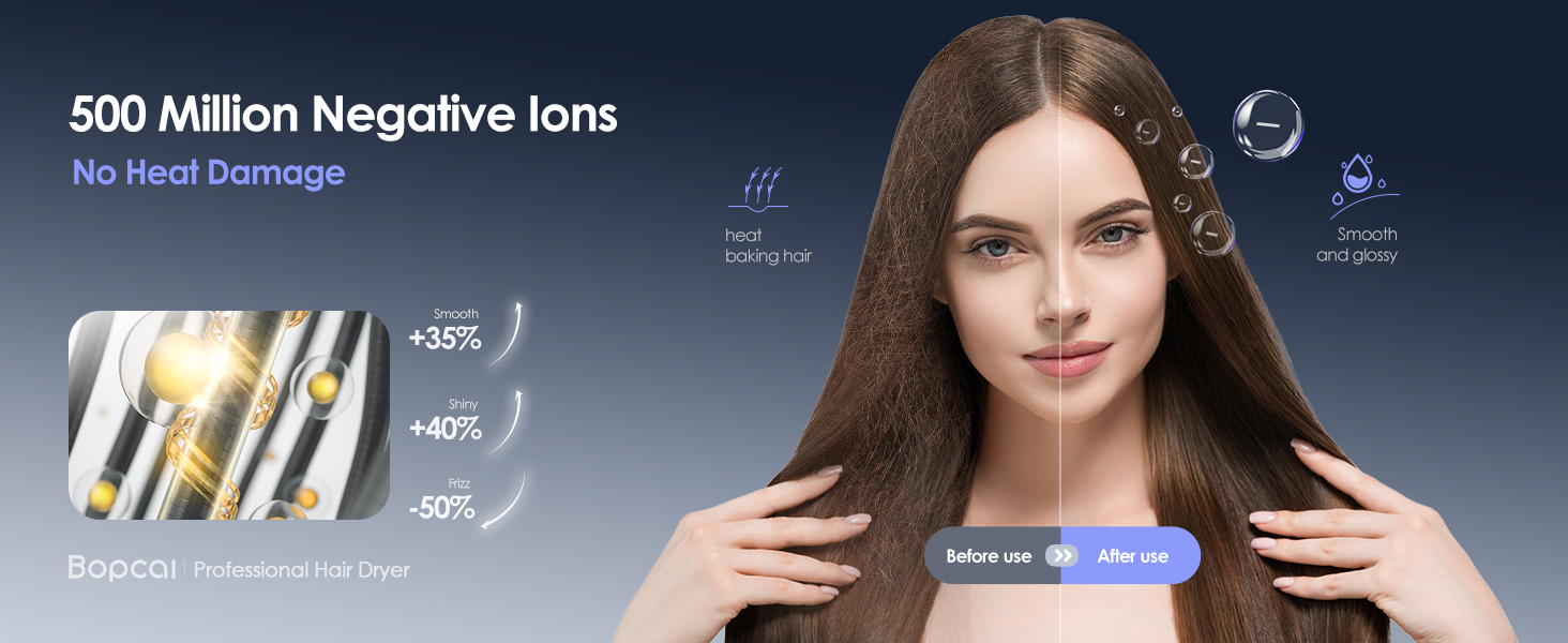 Ionic hair dryer