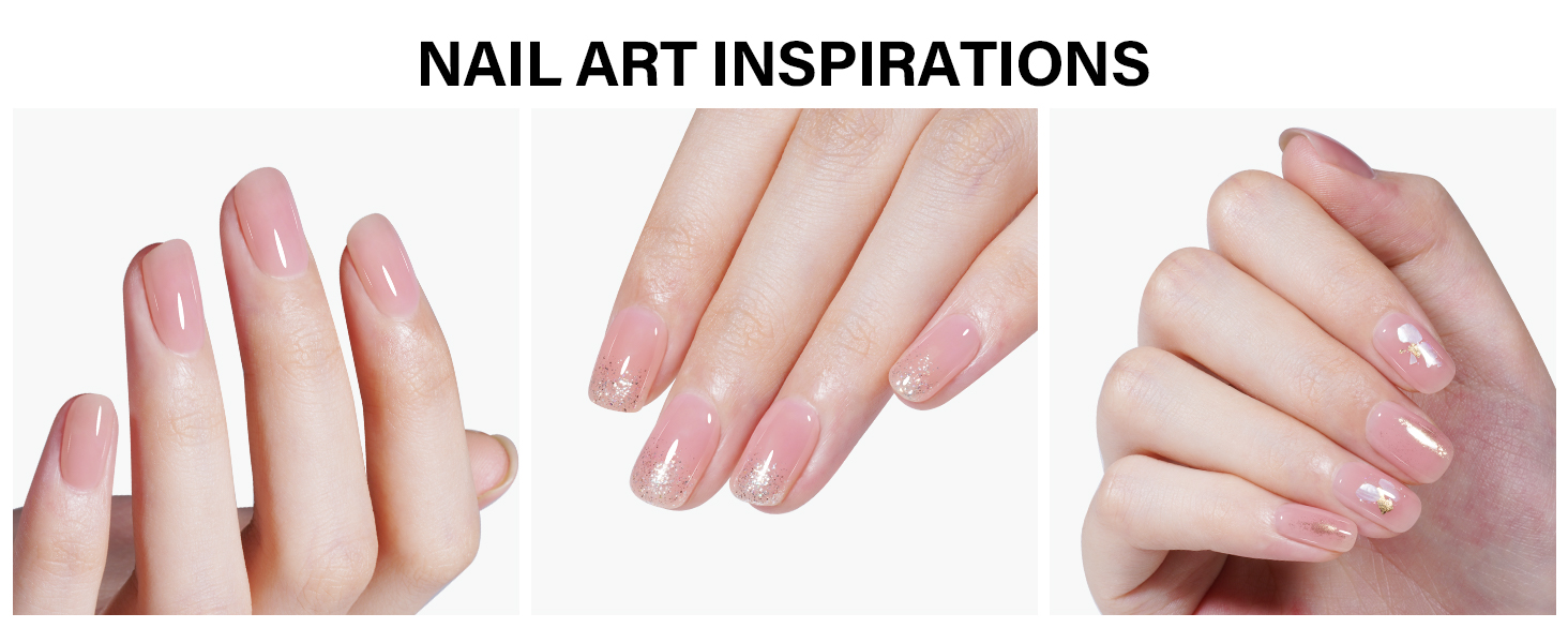 pink gel polish gelish gel nail polish