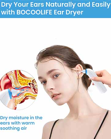 Dry ears naturally