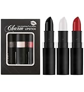 BEUKING Matte Velvety Lipstick Set, Face Painting Stick, Lightweight Matte High Pigment Not Fade ...