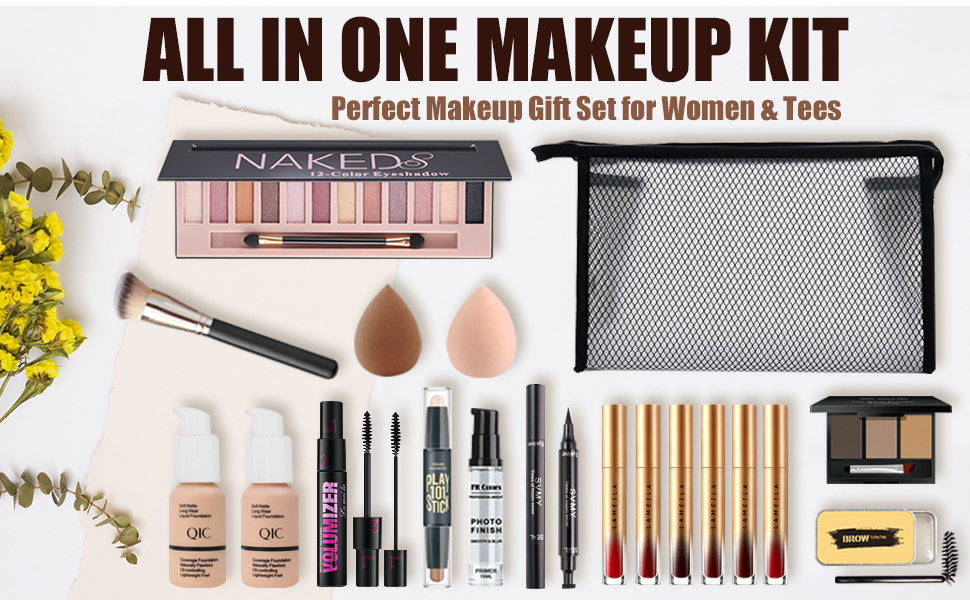 all in one makeup kit