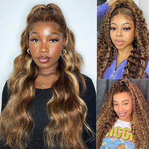 13x6 Honey Blonde Hd Lace Front Wig Human Hair