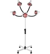5 Head Infrared Heat Lamp for Hair Salon, Infrared Hair Color Processor with Flexible Arms, Heat ...