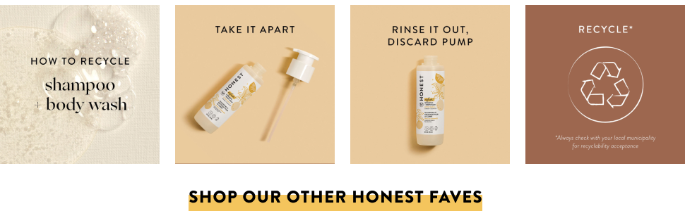 The Honest Company Shampoo and Body Wash