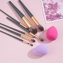 makeup brushes