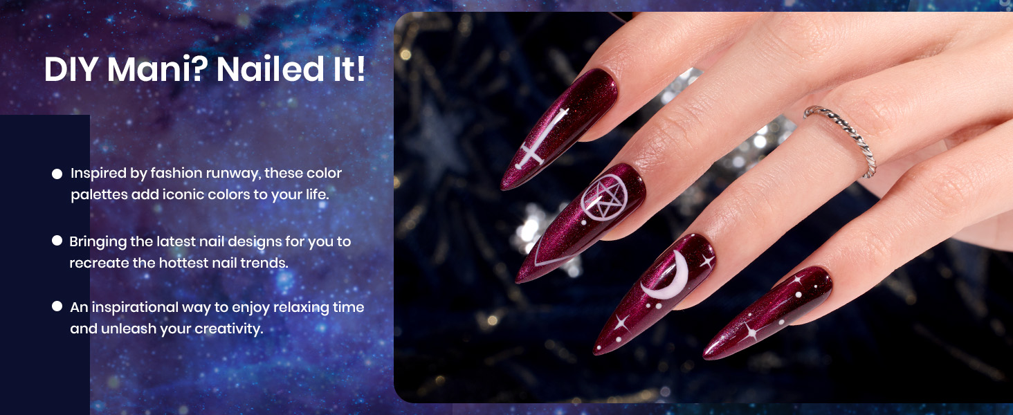 glitter gel nail polish