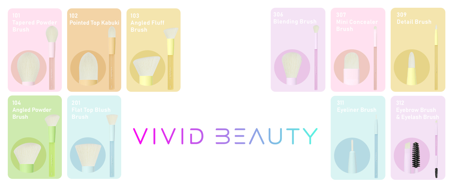 beginner makeup brush set