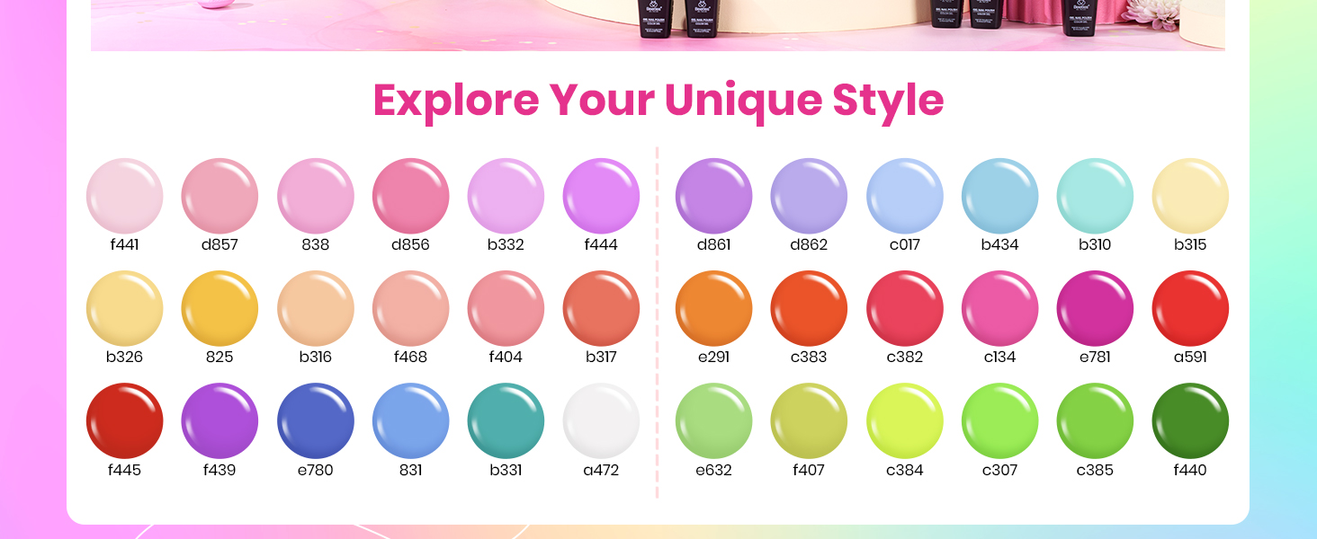 Spring Gel Polish Set