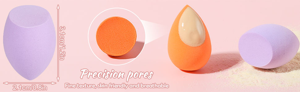 Beauty Blender Size: 0.8*1.2in