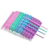 400 PCS Micro Applicator Brushes Disposable Eyelash Extension Microswab Mascara Wands Brush For L...