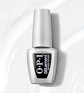 OPI GELement gel nail polish no wipe top coat cure for 60 seconds