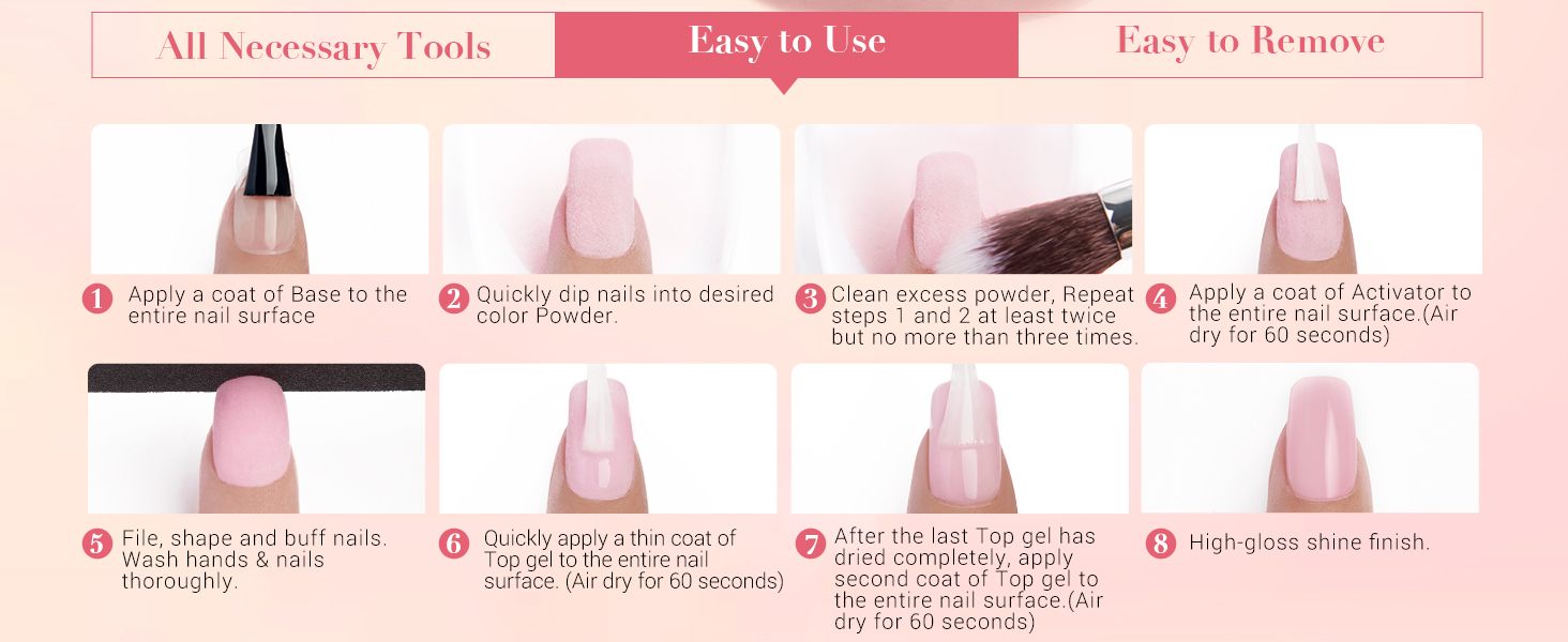 nail dip powder starter kit