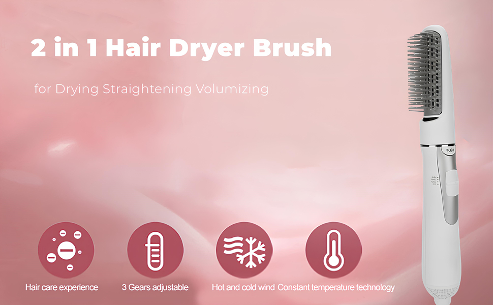 Blow Dryer Brush Swift Styler,Hair Dryer Brush Set Blow Dryer Brush in one, Iron Brush Blow Dryer