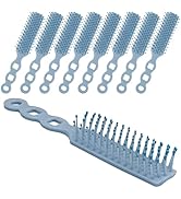 60 Pack Hair Brushes in Bulk for Homeless, Hair Brush Bulk Soft Bristles Brush for Curly Wavy Hai...