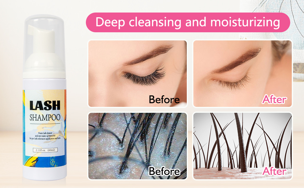 lash shampoo