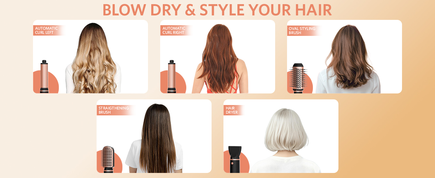BLOW DRY AND STYLE YOUR HAIR