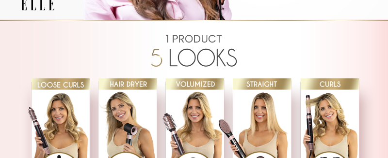 ELLA BELLA 6 in 1 Professional Hot Air Styler 2