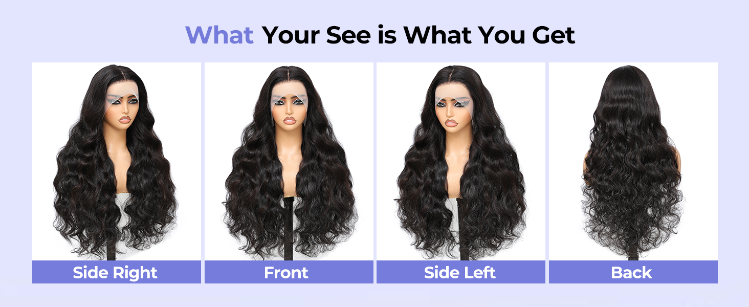 Body Wave Lace Front Wigs Human Hair