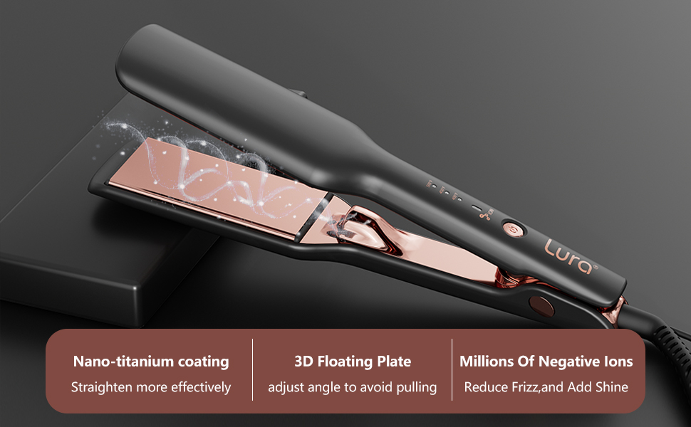 nano titanium wide flat iron