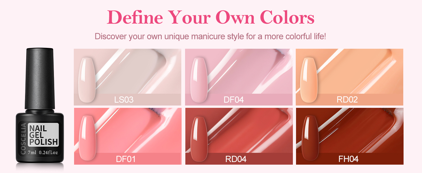 Gel Nail Polish Set