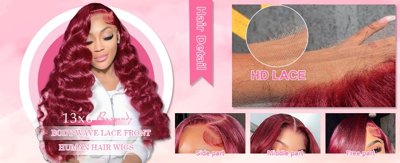 13X6 HD Lace Front Glueless Wigs Human Hair Lace Front Wigs Human Hair Wig for Women with Baby Hair