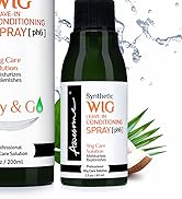 Synthetic wig shampoo and conditioner set
