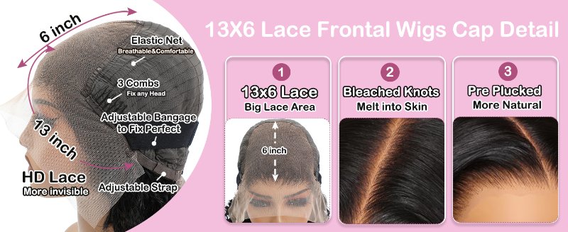 deep wave lace front wigs human hair