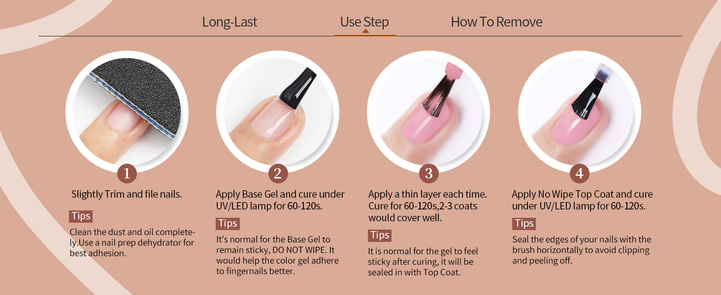 caramel coco series nail gel