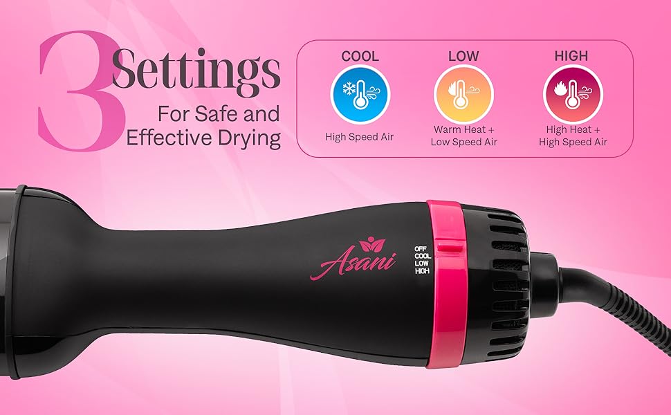 3 settings