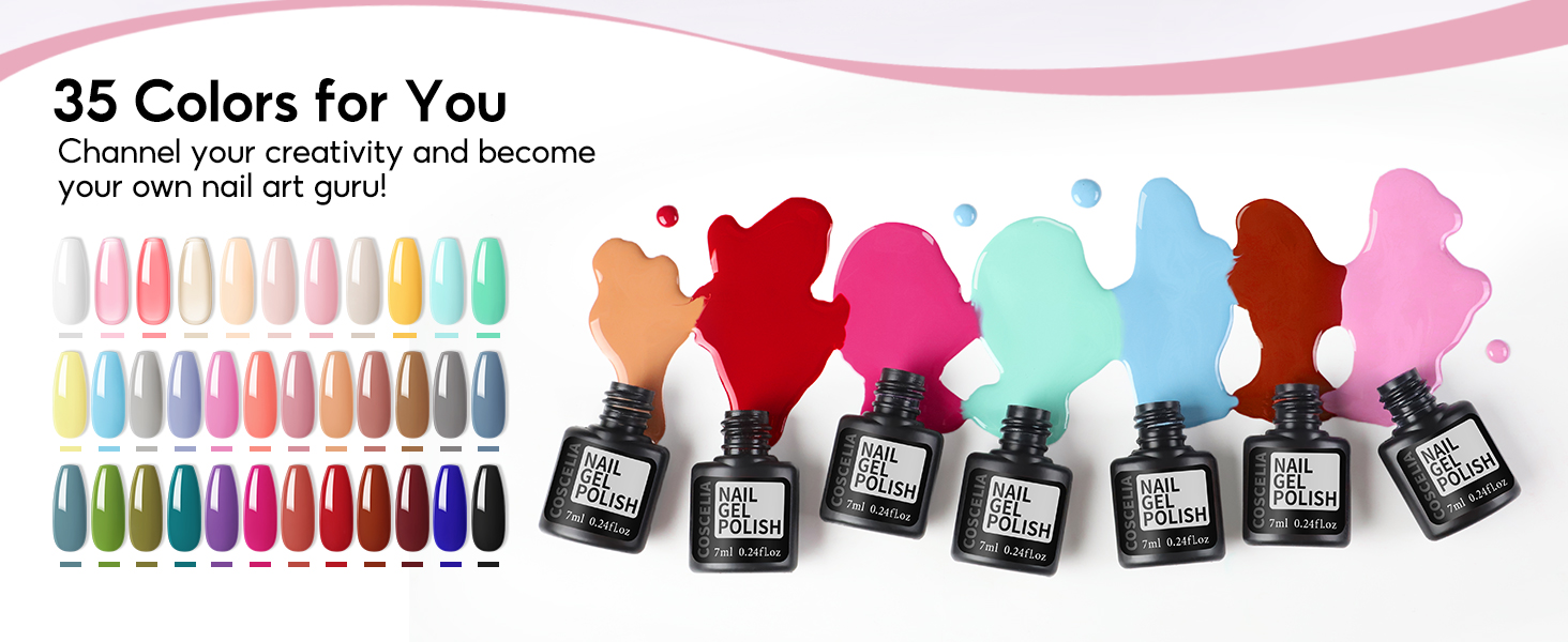 Gel Nail Polish Set