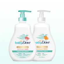 Baby Dove Fragrance Free Range